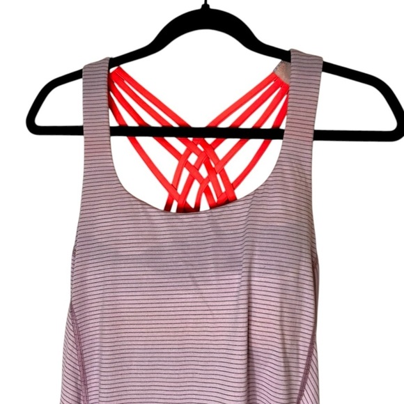 Lululemon Wild Tank-Size 8- Strappy Bra Draped Back Lightweight Athletic Tank - Picture 8 of 13
